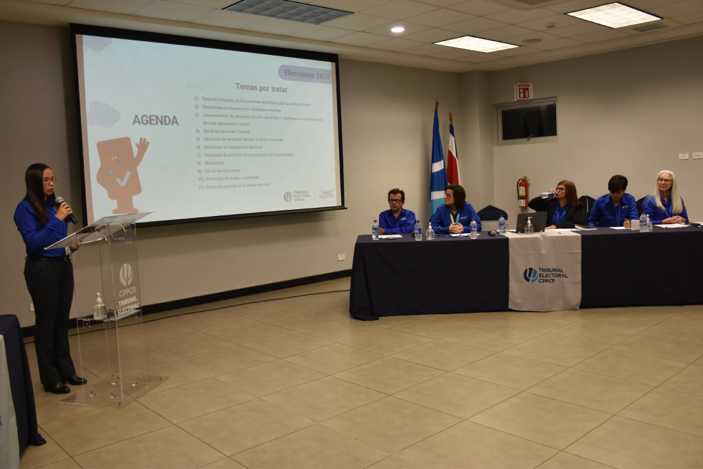El Tribunal Electoral le informa: Acto de presentación de las personas candidatas inscritas para el Proceso Electoral 2024-2026